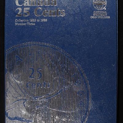 Sale Photo Thumbnail #357: CANADIAN 25 CENT WHITMAN ALBUM