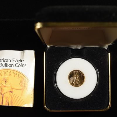 Sale Photo Thumbnail #446: 1998 $5 GOLD EAGLE 1/10TH OZ