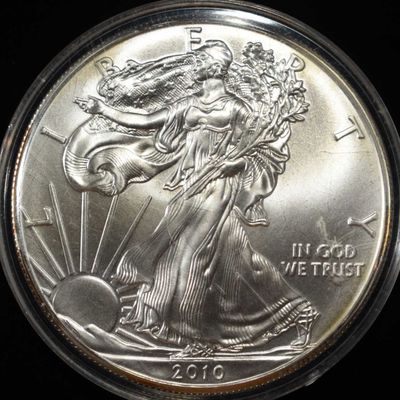 Sale Photo Thumbnail #229: 2010 AMERICAN SILVER EAGLE