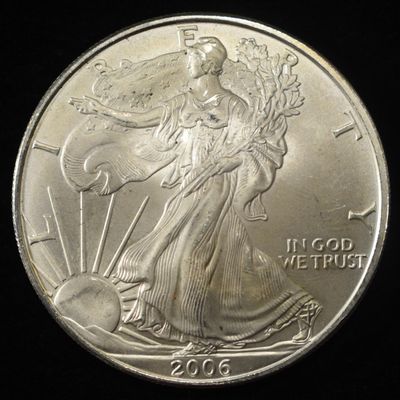 Sale Photo Thumbnail #98: 2006 AMERICAN SILVER EAGLE
