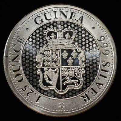 Sale Photo Thumbnail #414: 2021 GUINEA 1.25 OZ .999 SILVER ROUND