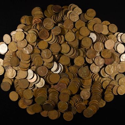Sale Photo Thumbnail #109: (500) WHEAT CENTS: MIXED DATES