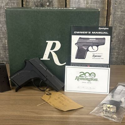 Remington RM380 Semi-Automatic Pistol with Original Box and Accessories