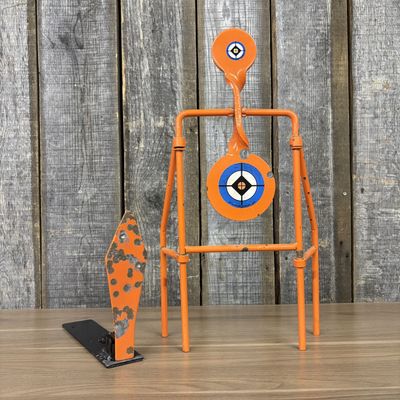 Two Do-All Outdoors Steel Shooting Targets