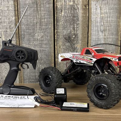 Bandai X-Crawlee Radio Controlled 4x4 Rock Crawler with Transmitter and Accessories