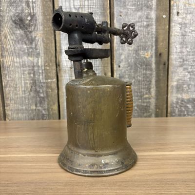 Antique Belknap Hardware and Manufacturing Company Brass Blowtorch