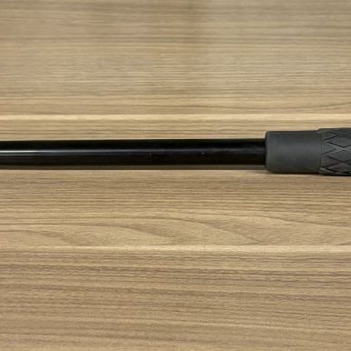 Three Section Telescopic Steel Baton with Rubberized Grip