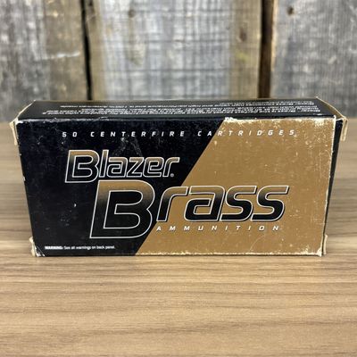 Blazer Brass 45 Auto 230 Grain FMJ Ammunition 50 Centerfire Cartridges