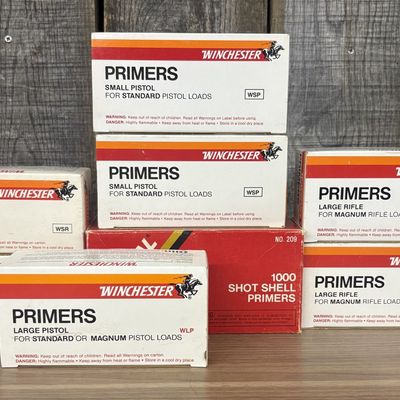 A Collection of Winchester and Federal Primers