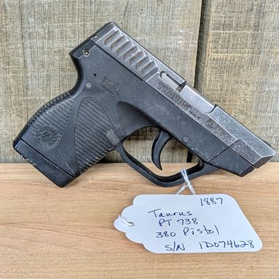 Taurus PT 738 TCP 380 ACP Semi-Automatic Pocket Pistol