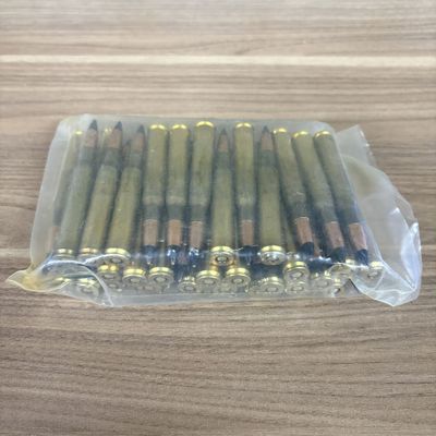 A Group of Lake City Army Ammunition Plant Armor Piercing Rifle Cartridges