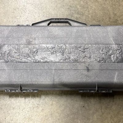Contico Double Shotgun or Rifle Case with Wildlife Motif
