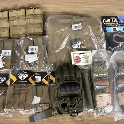 A Collection of Condor Tactical Pouches and Outdoor Gear Accessories