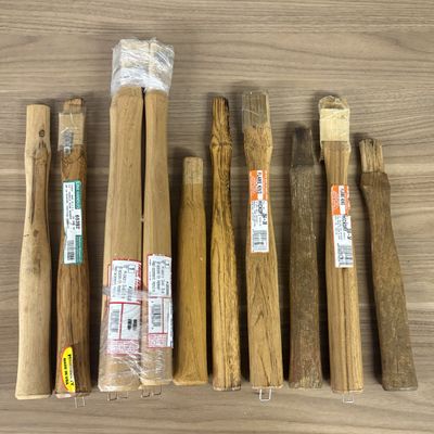 A Group of American Hickory Replacement Tool Handles