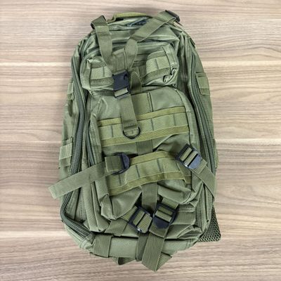 Olive Drab Synthetic Tactical Assault Backpack
