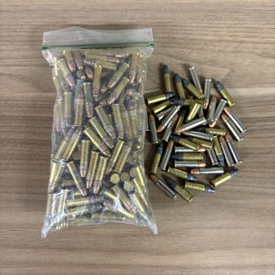 An Assortment of .22 Caliber, 9mm Luger, and .40 S&W Ammunition