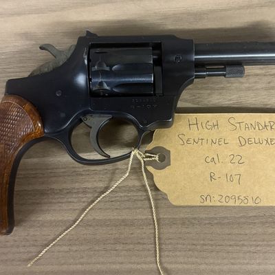 High Standard Sentinel Deluxe 22 Caliber Revolver