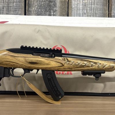 Ruger 22 Charger Semi-Automatic Pistol with Laminate Stock and Accessories