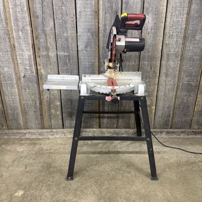 Craftsman 10-inch Compound Miter Saw with Stand and Extension Table