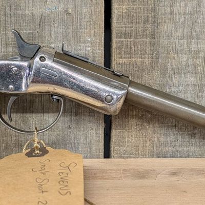 Stevens Single Shot Break Action Pistol