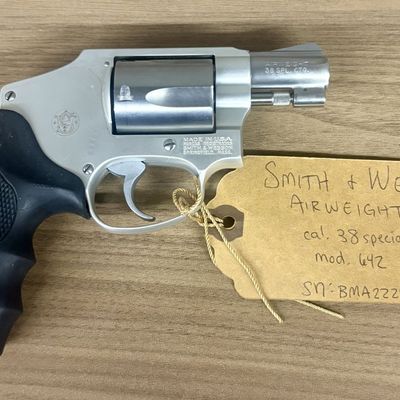 Smith and Wesson Model 642-2 Airweight Revolver