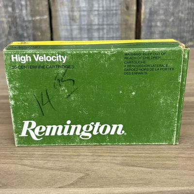 Vintage Remington 30-06 Springfield High Velocity Ammunition Box