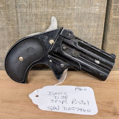 Davis Industries Model D-38 Derringer In .38 Special