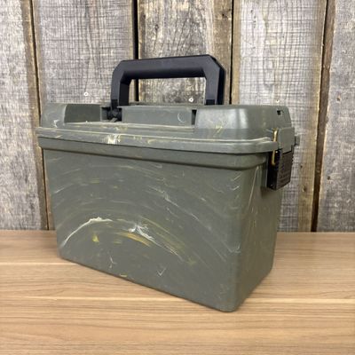 Plano Plastic Ammunition Storage Can with Marbled Finish