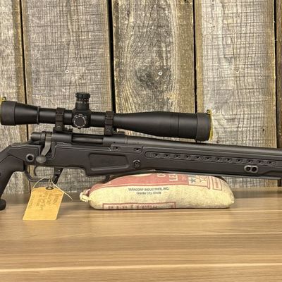 Remington Model 700-PSS Bolt Action Rifle with MDT JAE-G5 Chassis System and Target Scope