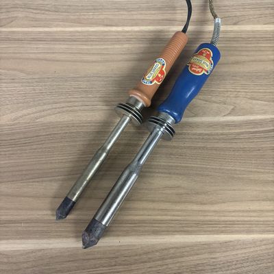 A Pair of Vintage Blue Grass Belknap Hardware Electric Soldering Irons