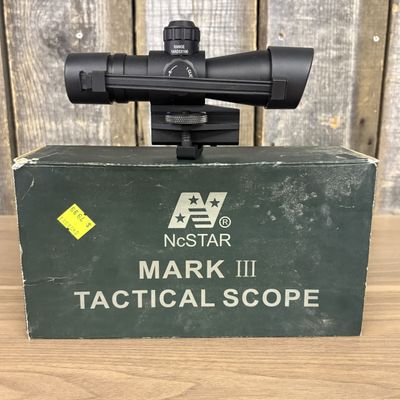 NcSTAR Mark III Tactical 4x32 Riflescope with Original Packaging