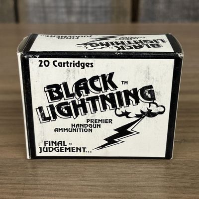 Black Lightning 44 Magnum 200 Grain Hollow Point Handgun Ammunition