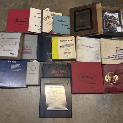 A Collection of Vintage Belknap Hardware & Manufacturing Co. Ephemera and Commemorative Awards