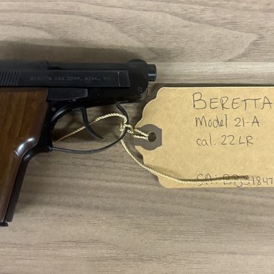 Beretta Model 21A Bobcat .22 LR Semi-Automatic Pistol