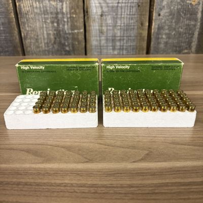 Two Boxes of Remington High Velocity .32 Automatic 71 Grain Ammunition
