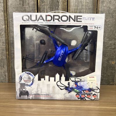Quadrone Elite Wireless Radio Controlled 6 Axis Gyro Quadcopter Drone in Box