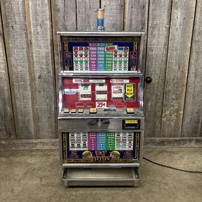 IGT Hot Peppers 25 Cent Three Reel Slot Machine