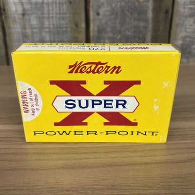 Western Super-X Power-Point 270 Winchester Empty Ammunition Box