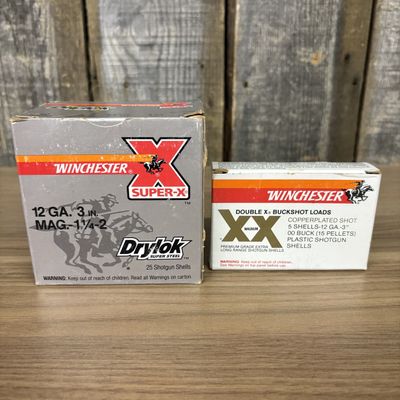 Two Boxes of Winchester 12 Gauge 3 Inch Magnum Shotgun Shells