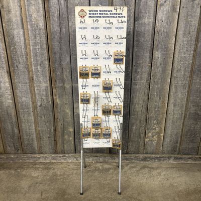 Belknap Blue Grass Hardware Point of Sale Retail Display Stand