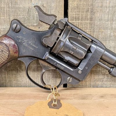 French Model 1892 Double Action Service Revolver Manufactured by St. Etienne