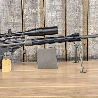 Safety Harbor Firearms SHTF 50 Bolt Action 50 BMG Upper on DPMS Lower Receiver