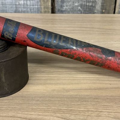Belknap Blue Ribbon Hand Pump Tin Sprayer