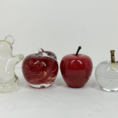 EVA LOMAX GORTLEY GLASS AND STONE COLLECTION, 1980