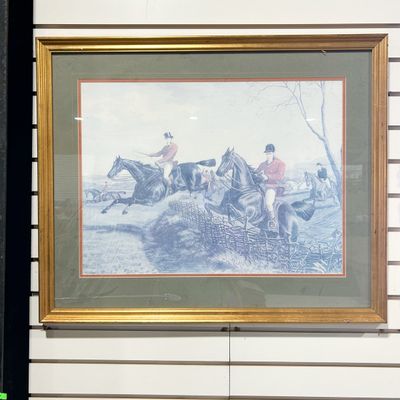 JOHN STURGESS, FOX HUNTING LITHOGRAPHS (SIGNED)