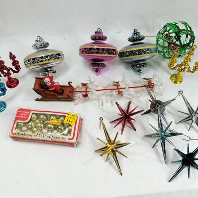 VINTAGE CHRISTMAS ORNAMENTS