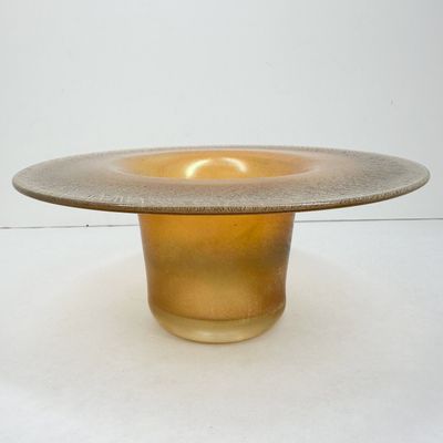 IMPERIAL IRIDESCENT GLASS BOWL