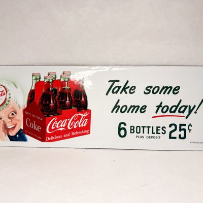 COCA-COLA SPRITE BOY METAL SIGN