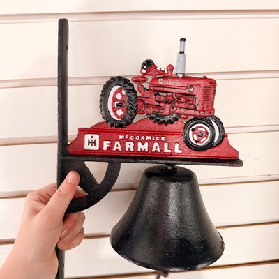 MCCORMICK FARMALL CAST IRON TRACTOR BELL