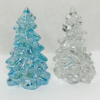 PAIR OF MOSSER CHRISTMAS TREES